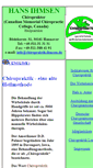 Mobile Screenshot of chiropraktik.ihmsen.de